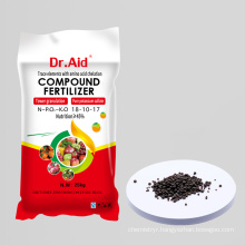 Dr Aid high tower npk granular fertilizer cheap potassium npk 18 10 17 fertilizer for fruit banana plants